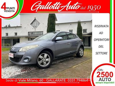 Usata Renault Mégane 110 CV (80 kW) 2010 Grigio Berlina