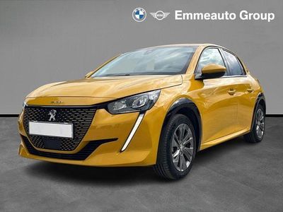 Usata Peugeot e-208 GT-line 100 kW (136 CV) 2021 Giallo Utilitaria