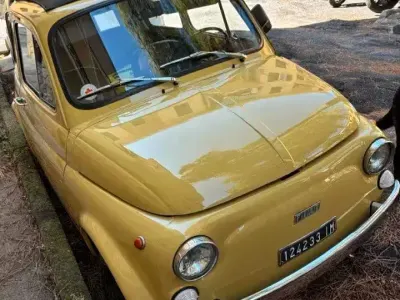 Usata Fiat 500 1970 Giallo Utilitaria