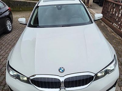 Usata BMW 318 Advantage 150 CV (110 kW) 2020 Bianco Station wagon