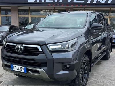 Usata Toyota HiLux 204 CV (150 kW) 2021 Grigio Pick-up