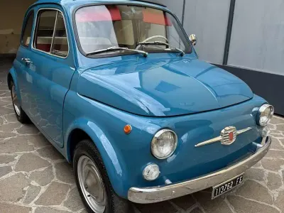 Usata Fiat 500 18 CV (13 kW) 1968 Blu/azzurro Utilitaria