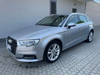 Usata Audi A3 Ambiente 125 CV (91 kW) 2017 Argento Berlina