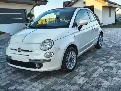 Usata Fiat 500 Lounge 69 CV (50 kW) 2008 Cabrio
