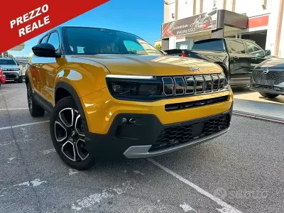 Nuova Jeep Avenger Summit 101 CV (74 kW) 2025 Giallo SUV