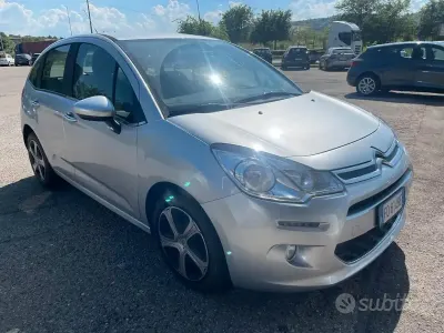 Usata Citroën C3 Exclusive 82 CV (60 kW) 2016 Grigio Berlina