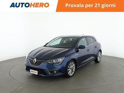 Usata Renault Mégane IV Intens 131 CV (96 kW) 2017 Blu Berlina