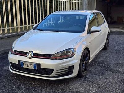 Usata VW Golf VII GTI 220 CV (161 kW) 2014 Bianco Berlina