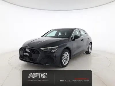 Usata Audi A3 Sportback Business 150 CV (110 kW) 2021 Grigio Utilitaria