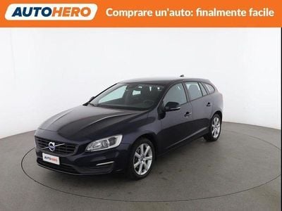 Usata Volvo V60 Kinetic 150 CV (110 kW) 2017 Blu Station wagon