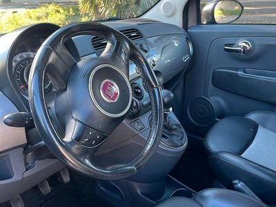 Usata Fiat 500 95 CV (69 kW) 2009 Grigio Cabrio