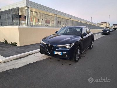 Usata Alfa Romeo Stelvio 210 CV (154 kW) 2018 Blu SUV