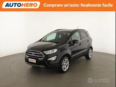 Usata Ford Ecosport Titanium 125 CV (91 kW) 2021 Nero SUV