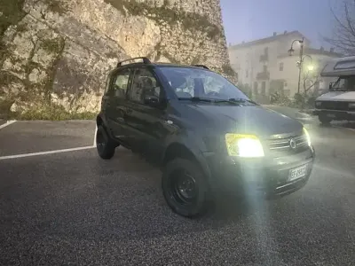 Usata Fiat Panda 4x4 69 CV (50 kW) 2008 Nero Utilitaria