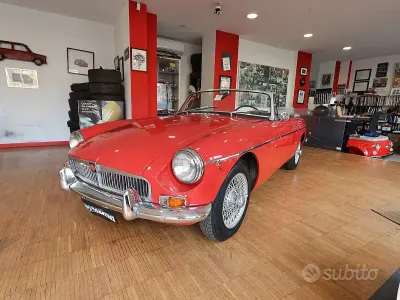 Usata MG B 94 CV (69 kW) 1960 Rosso Cabrio