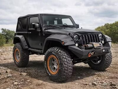 Usata Jeep Wrangler Rubicon 199 CV (146 kW) 2010 Nero SUV