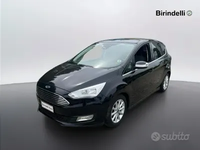 Gebraucht Ford C-MAX S 120 PS (88 kW) 2018 Schwarz Van / Kleinbus