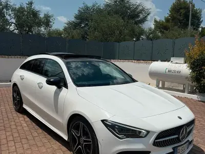 Usata Mercedes CLA200 Premium 150 CV (110 kW) 2022 Bianco Coupé