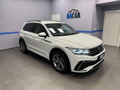 Usata VW Tiguan R-line 150 CV (110 kW) 2021 Polar white SUV