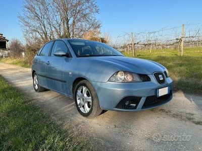 Usata Seat Ibiza 85 CV (62 kW) 2008 Blu Utilitaria