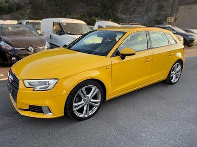 Usata Audi A3 Sport 184 CV (135 kW) 2018 Giallo Berlina