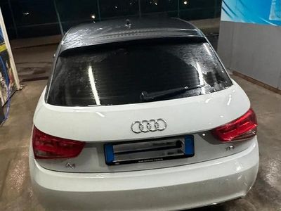 Usata Audi A1 S-Line 90 CV (66 kW) 2013 Bianco Utilitaria