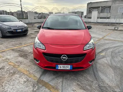 Usata Opel Corsa 95 CV (69 kW) 2015 Rosso Utilitaria