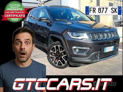 Usata Jeep Compass Limited 140 CV (102 kW) 2018 Granite christal metallizzato SUV