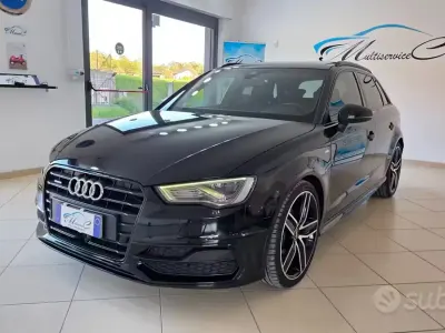 Usata Audi A3 S-Line 184 CV (135 kW) 2016 Nero Berlina
