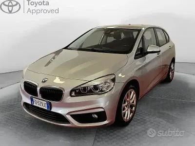 Usata BMW 218 Active Tourer 150 CV (110 kW) 2016 Grigio Monovolume