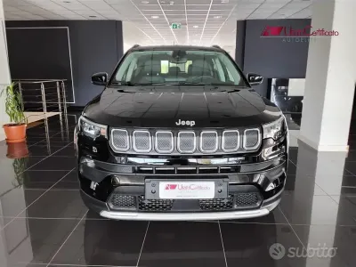 Usata Jeep Compass Limited 131 CV (96 kW) 2022 Nero SUV