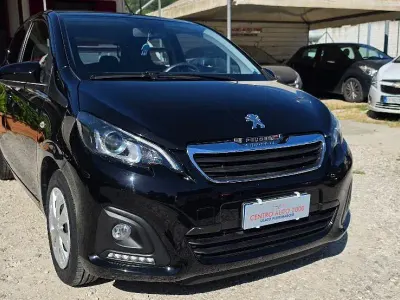 Usata Peugeot 108 Allure 71 CV (52 kW) 2019 Nero Berlina