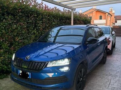 Usata Skoda Karoq SportLine 116 CV (85 kW) 2020 Blu SUV