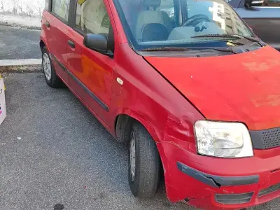 Usata Fiat Panda 54 CV (39 kW) 2003 Rosso Utilitaria