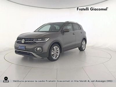 Usata VW T-Cross Advance 116 CV (85 kW) 2019 Limestone grey metallizzato SUV