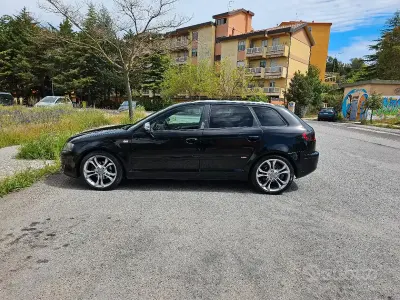 Begagnad Audi A3 S-Line 140 HK (102 kW) 2005 Svart Halvkombi