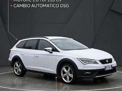 Usata Seat Leon X-Perience Style 105 CV (77 kW) 2015 Bianco Station wagon