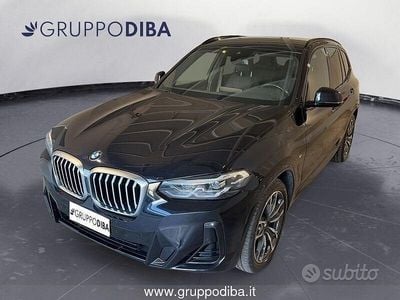 Usata BMW X3 M Sport 190 CV (139 kW) 2023 Nero SUV