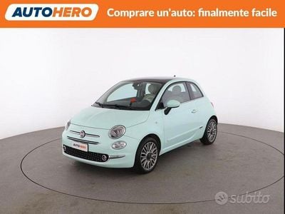 Verde Usata 2015 Fiat 500 Lounge Utilitaria | 8499 € (Buon prezzo)