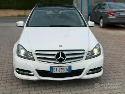 Usata Mercedes C220 Avantgarde 170 CV (125 kW) 2013 Bianco Station wagon