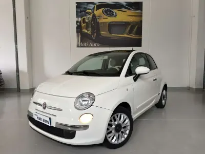 Usata Fiat 500 Lounge 69 CV (50 kW) 2014 Bianco Utilitaria