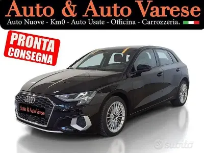 Usata Audi A3 Advanced 110 CV (80 kW) 2023 Nero Berlina