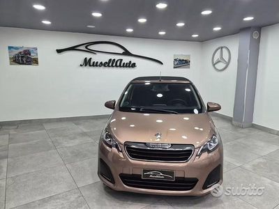 Usata Peugeot 108 69 CV (50 kW) 2014 Marrone Utilitaria