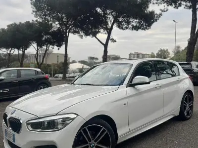 Usata BMW 116 Sport Line 116 CV (85 kW) 2018 Bianco Utilitaria