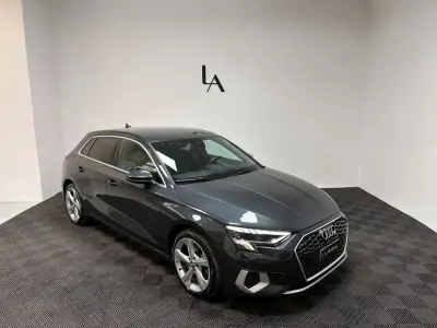 Usata Audi A3 Advanced 150 CV (110 kW) 2020 Grigio Berlina