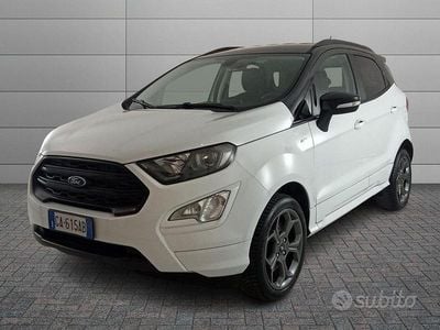 Usata Ford Ecosport ST-Line 125 CV (91 kW) 2020 Bianco SUV