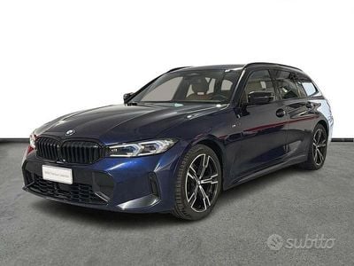 Usata BMW 320e M Sport 2023 Blu Station wagon