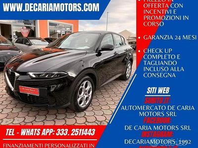 Usata Alfa Romeo Tonale Super 131 CV (96 kW) 2023 Nero SUV