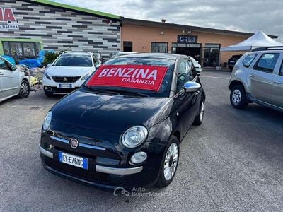 Usata Fiat 500 Lounge 69 CV (50 kW) 2015 Nero Utilitaria