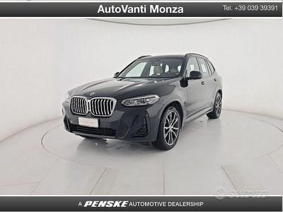 Usata BMW X3 M Sport 249 CV (183 kW) 2022 Nero SUV